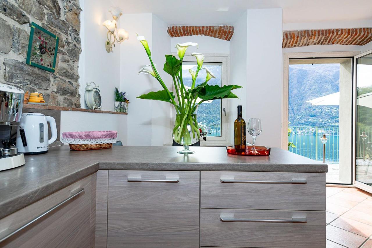 Romantic Home - Lake Como Nesso Exterior foto